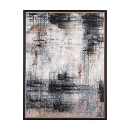 Mercana - Merge Framed Canvas by Morgan McLaren a Hand Embellished Textured Framed Canvas - 102639-FL view 1