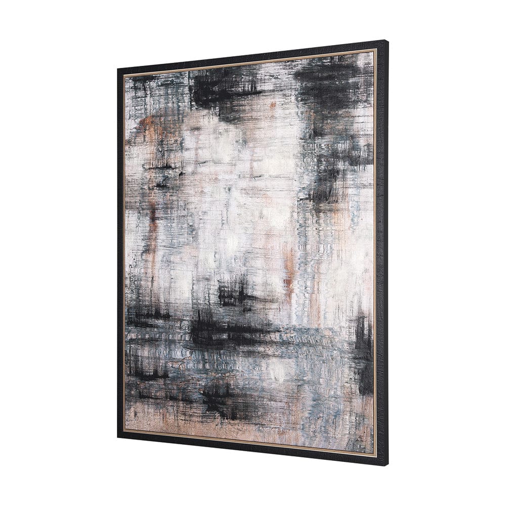 Mercana - Merge Framed Canvas by Morgan McLaren a Hand Embellished Textured Framed Canvas - 102639-FL view 2