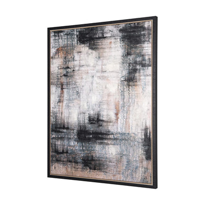 Mercana - Merge Framed Canvas by Morgan McLaren a Hand Embellished Textured Framed Canvas - 102639-FL view 2