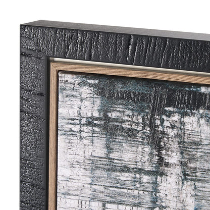 Mercana - Merge Framed Canvas by Morgan McLaren a Hand Embellished Textured Framed Canvas - 102639-FL view 4