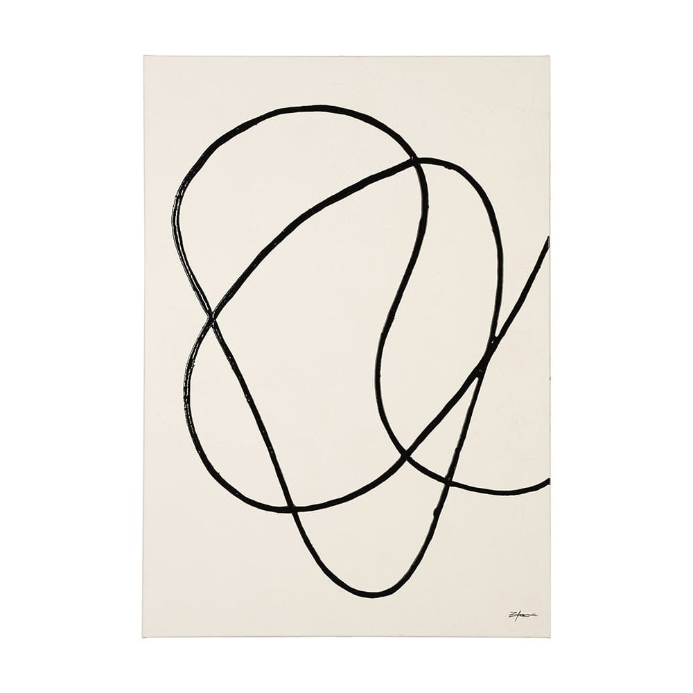 Mercana - Mess II by Studio M a Hand Embellished Canvas Print - 101837-L view 1