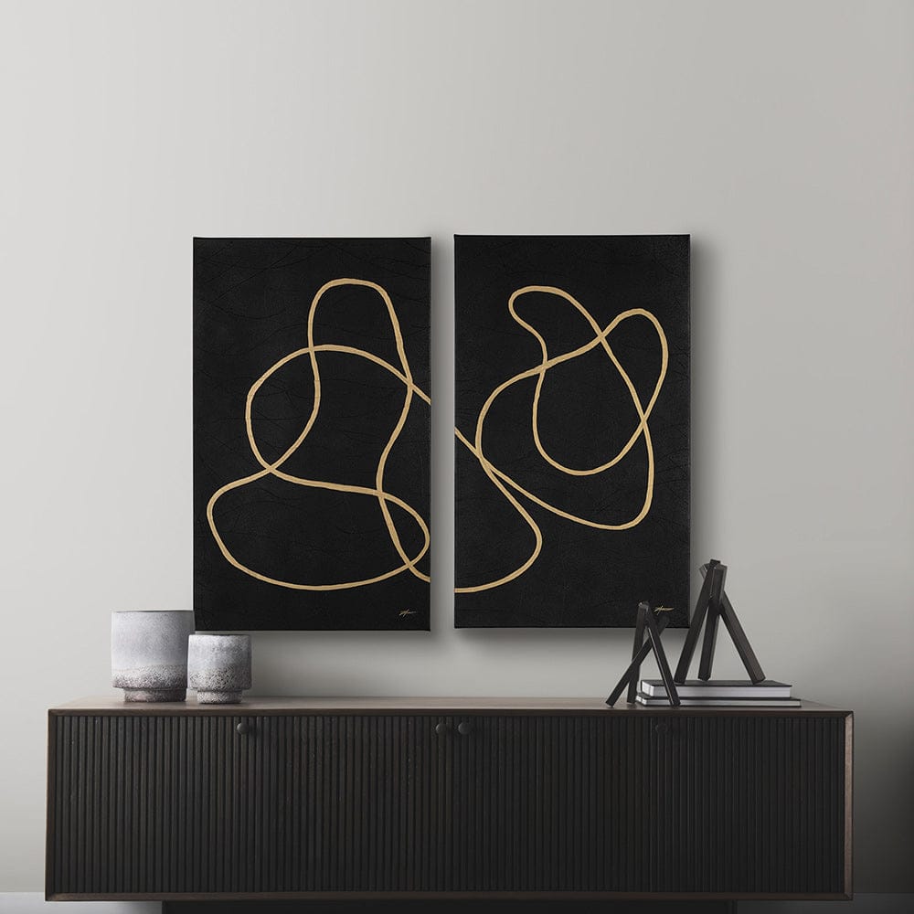 Mercana - Mess III by Studio M a Hand Embellished Canvas Print - 101838-L view 5