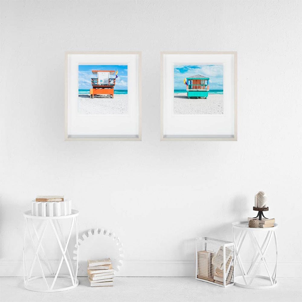 Mercana - Miami Beach I by Richard Silver a Framed Art Print Matted under Glass - 10020 view 4