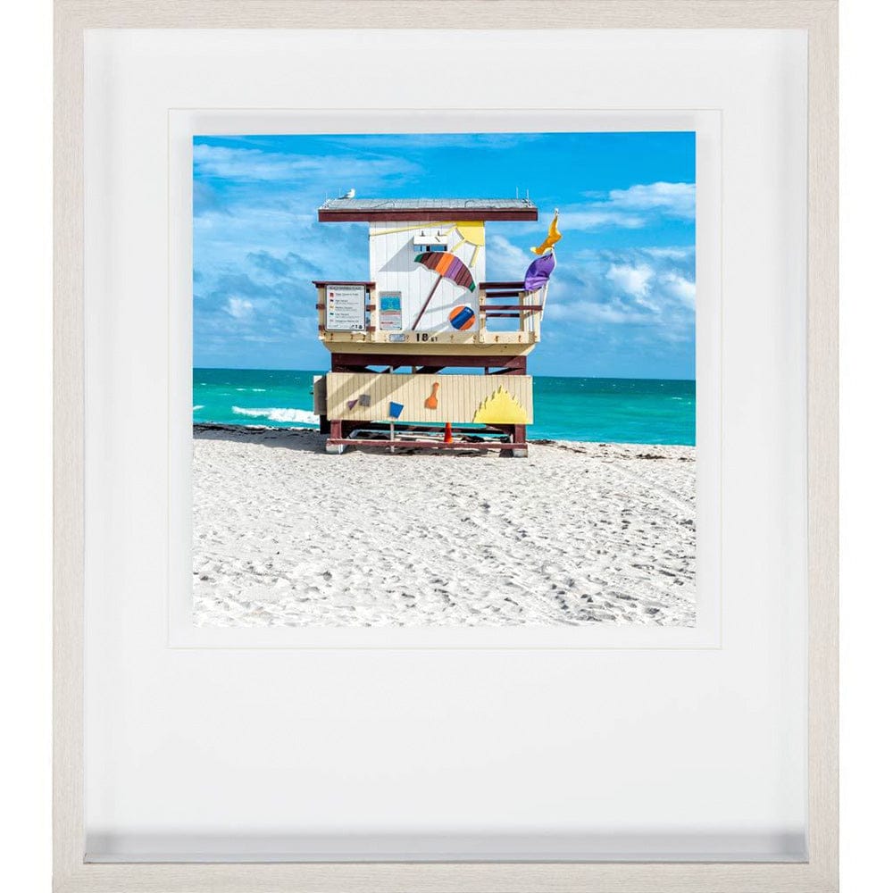 Mercana - Miami Beach IV by Richard Silver a Framed Art Print Matted under Glass - 10021 view 2