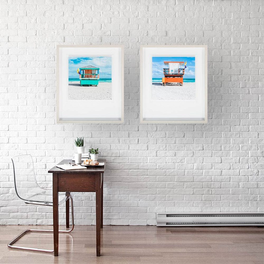 Mercana - Miami Beach IV by Richard Silver a Framed Art Print Matted under Glass - 10021 view 4