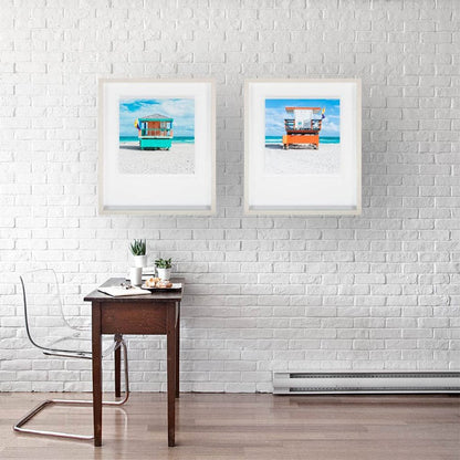 Mercana - Miami Beach IV by Richard Silver a Framed Art Print Matted under Glass - 10021 view 4