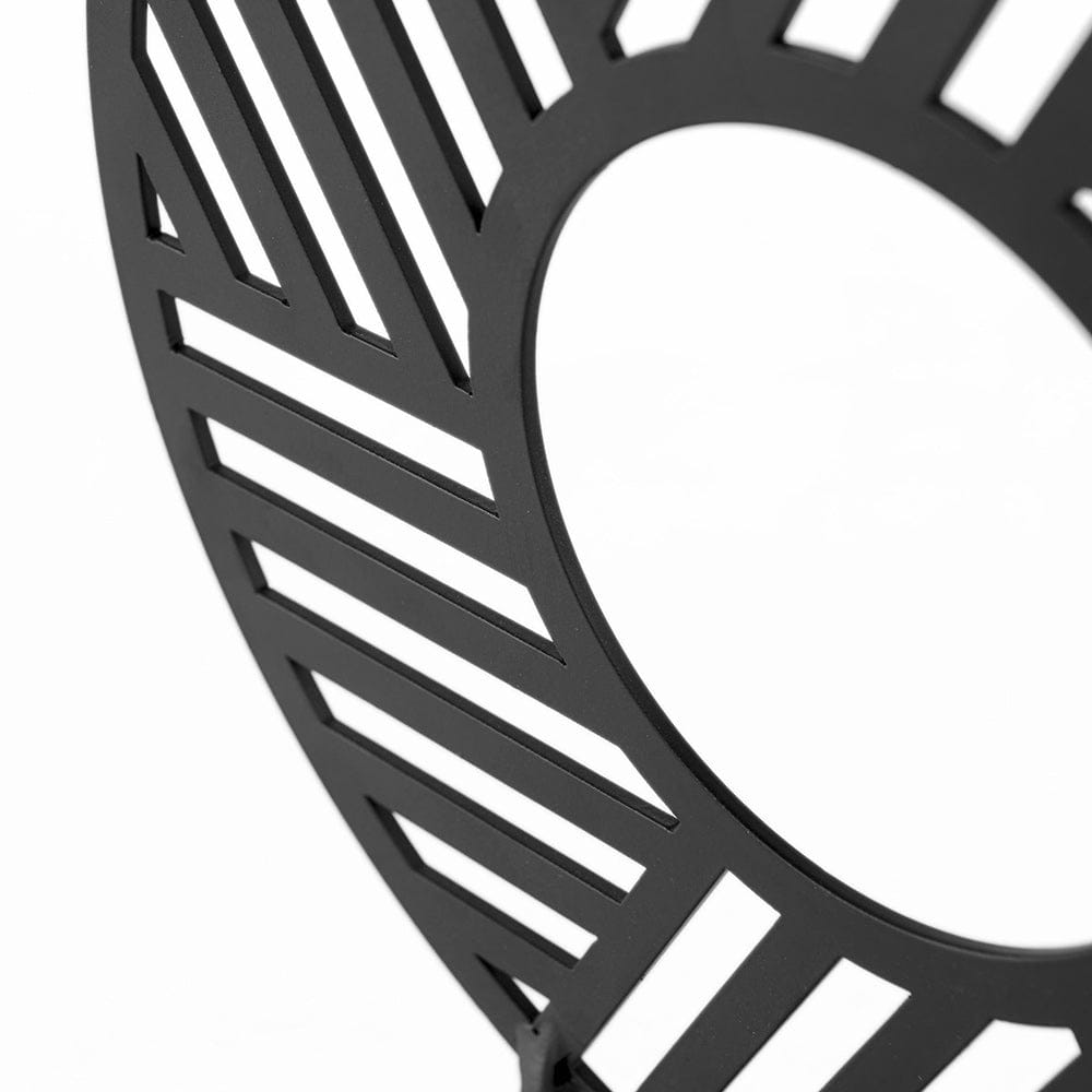 Mercana - Micra 11.0L x 3.0W x 13.4H Matte Black Metal Decorative Object on a Stand - 69494 view 6