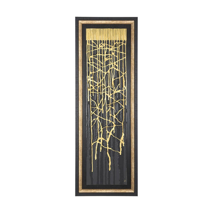 Mercana - Midas Touch I by Barbara Fleming a Hand Embelished Textured Framed Art Print Matted under Glass - 12975 view 1