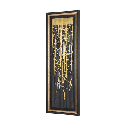 Mercana - Midas Touch I by Barbara Fleming a Hand Embelished Textured Framed Art Print Matted under Glass - 12975 view 2