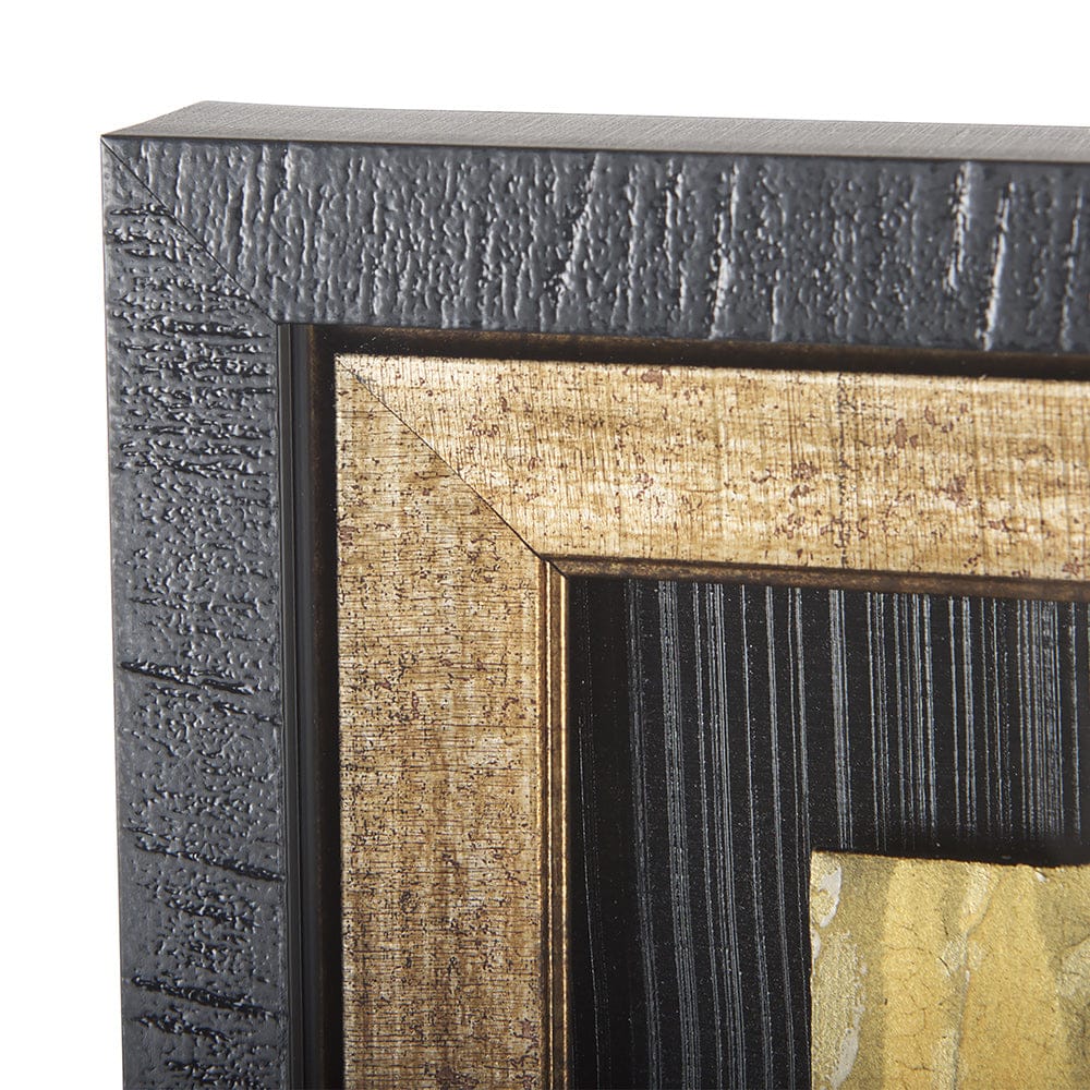 Mercana - Midas Touch I by Barbara Fleming a Hand Embelished Textured Framed Art Print Matted under Glass - 12975 view 4