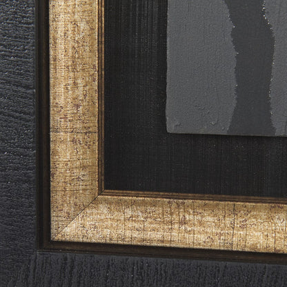Mercana - Midas Touch I by Barbara Fleming a Hand Embelished Textured Framed Art Print Matted under Glass - 12975 view 5