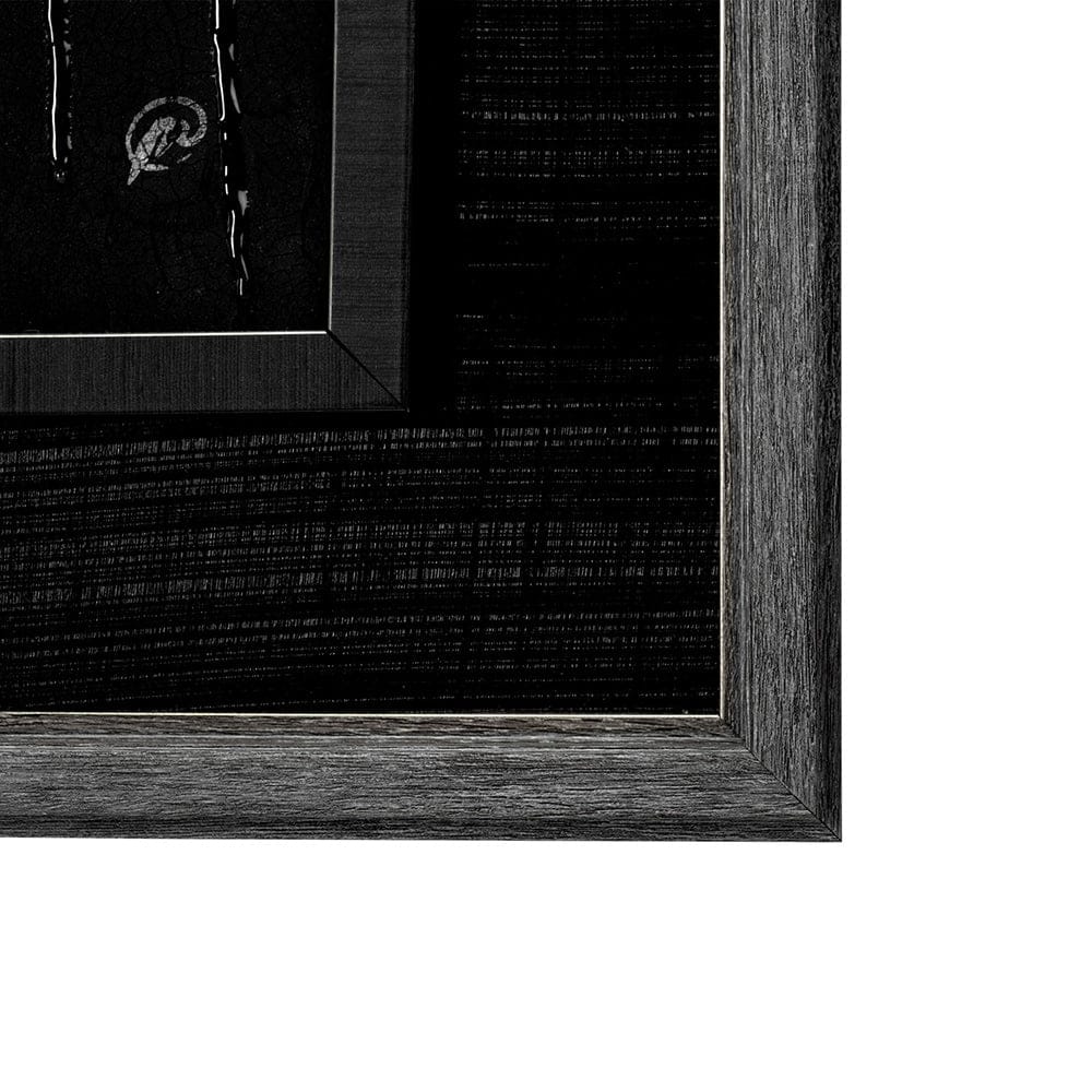 Mercana - Midas Touch II by Barbara Fleming a Hand Embelished Textured Framed Art Print Matted under Glass - 12981 view 3