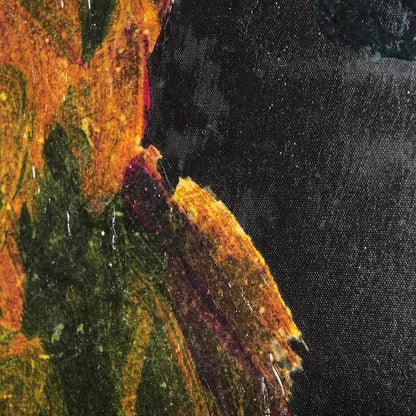 Mercana - Midnight Flower I by Mercana Studio a Hand Embellished Textured Canvas - 102383-S view 6