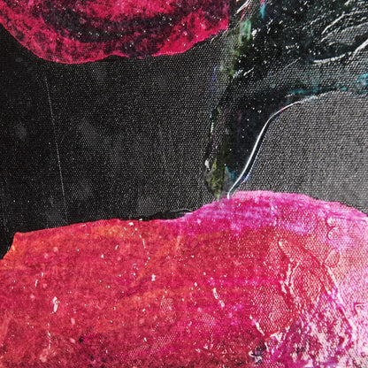 Mercana - Midnight Flower I by Mercana Studio a Hand Embellished Textured Canvas - 102383-S view 7