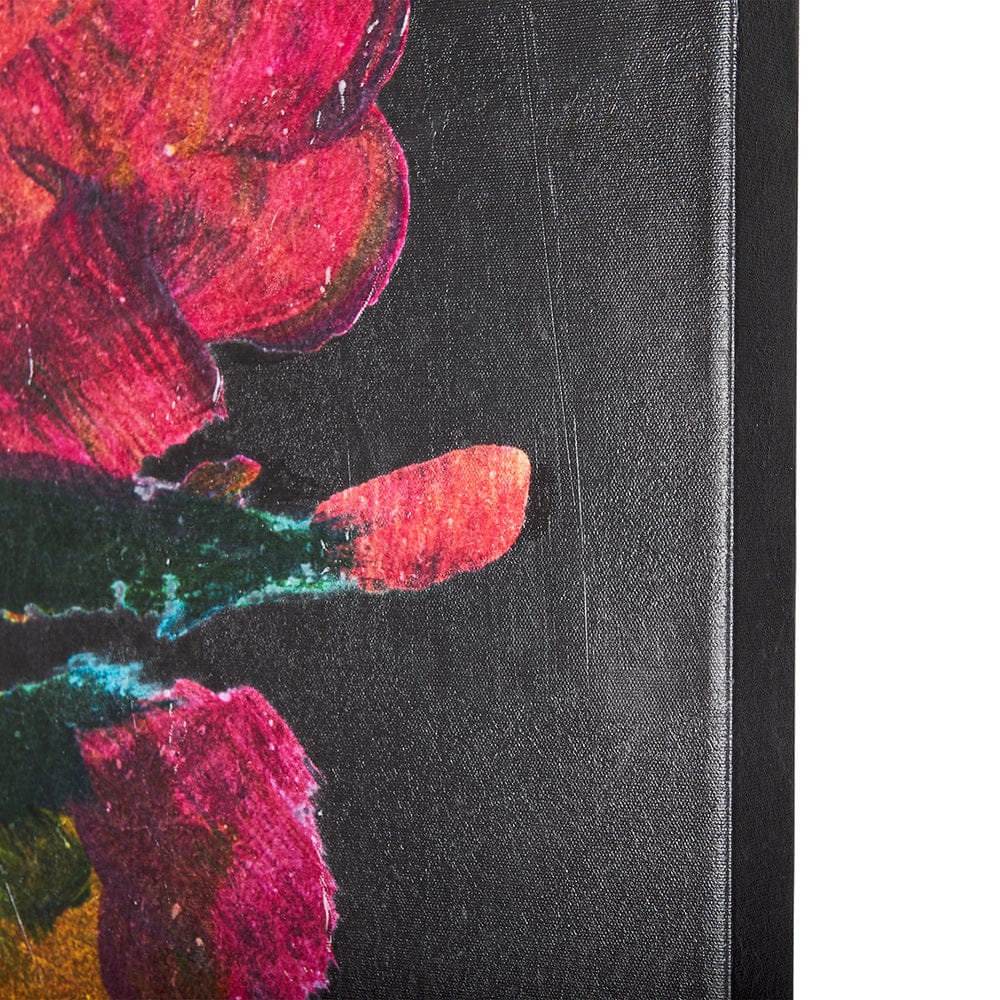 Mercana - Midnight Flower II by Mercana Studio a Hand Embellished Textured Canvas - 102384-L view 4
