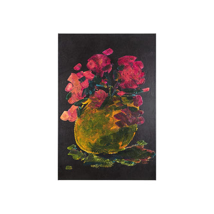 Mercana - Midnight Flower II by Mercana Studio a Hand Embellished Textured Canvas - 102384-S view 1