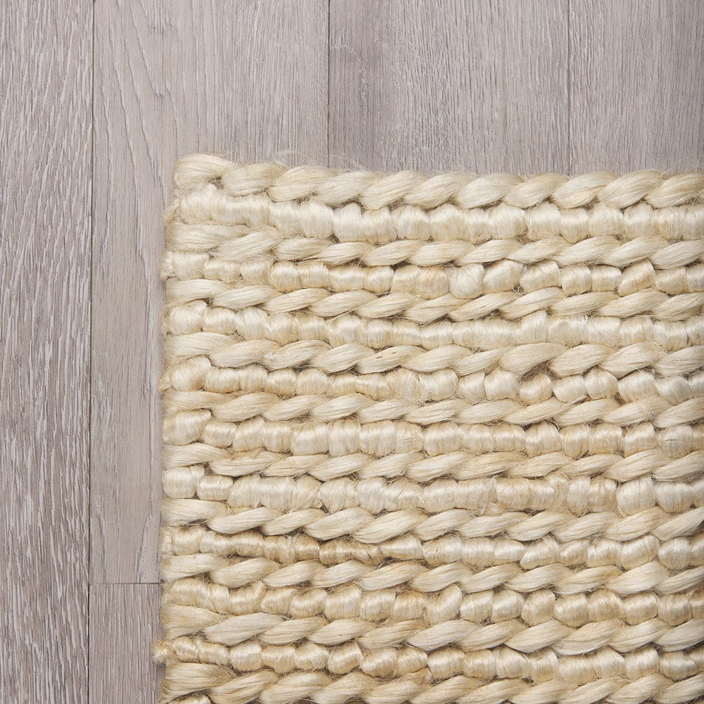 Mercana - Milo 9 x 12 Camel Color Woven Hemp Area Rug - 69767_CLOSEOUT view 4