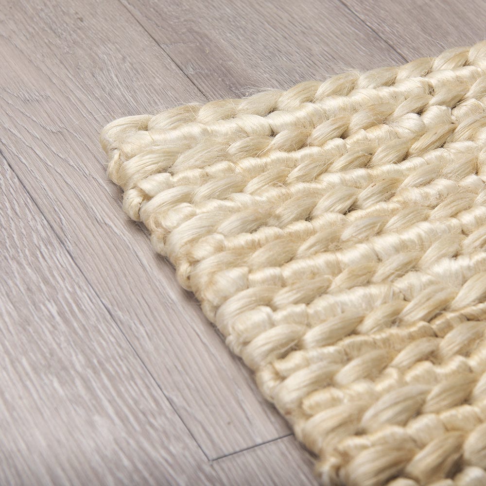Mercana - Milo 9 x 12 Camel Color Woven Hemp Area Rug - 69767_CLOSEOUT view 5