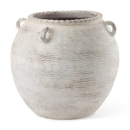 Mercana - Misha 25.2L x 25.2W x 22.4H Cream Ceramic Floor Vase - 69800_CLOSEOUT view 1
