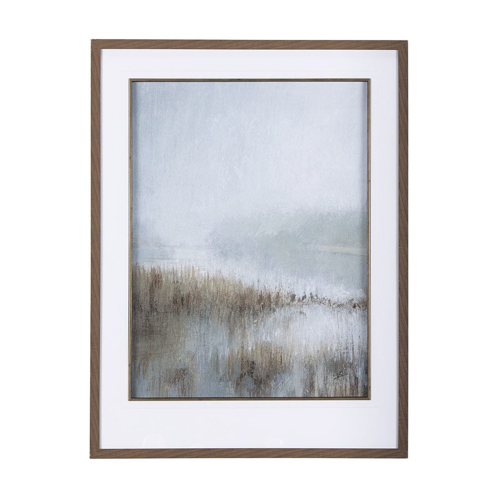 Mercana - Misty Day I by Mercana Studio a Hand Embellished Textured Framed Art Print Matted under Glass - 14881 view 1