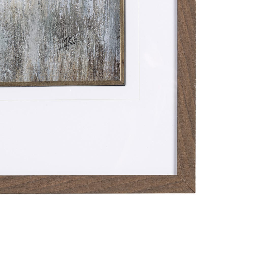 Mercana - Misty Day I by Mercana Studio a Hand Embellished Textured Framed Art Print Matted under Glass - 14881 view 3