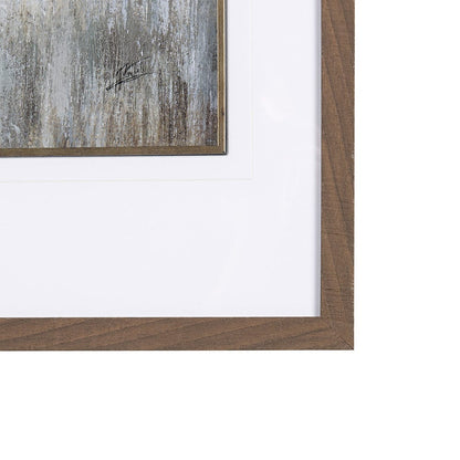 Mercana - Misty Day I by Mercana Studio a Hand Embellished Textured Framed Art Print Matted under Glass - 14881 view 3