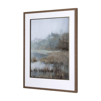 Mercana - Misty day II by Mercana Studio a Hand Embellished Textured Framed Art Print Matted under Glass - 14882 view 2