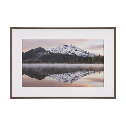 Mercana - Misty Morn by Gary Blatter a Framed Art Print Matted under Glass - 15686 view 1