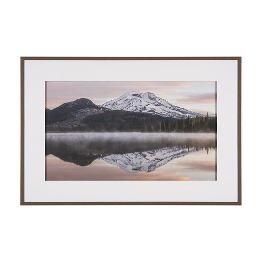 Mercana - Misty Morn by Gary Blatter a Framed Art Print Matted under Glass - 15686 view 1