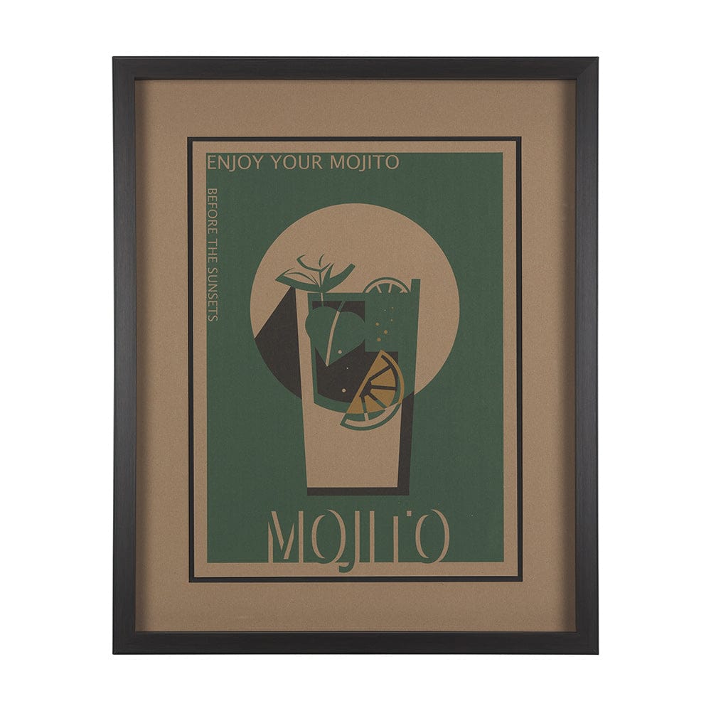 Mercana - Mojito by Simeng a Framed Art Print Matted under Glass - 14189 view 1
