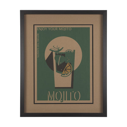 Mercana - Mojito by Simeng a Framed Art Print Matted under Glass - 14189 view 1