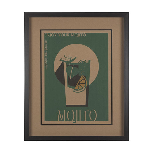 Mercana - Mojito by Simeng a Framed Art Print Matted under Glass - 14189 view 1