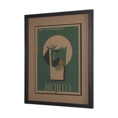 Mercana - Mojito by Simeng a Framed Art Print Matted under Glass - 14189 view 2