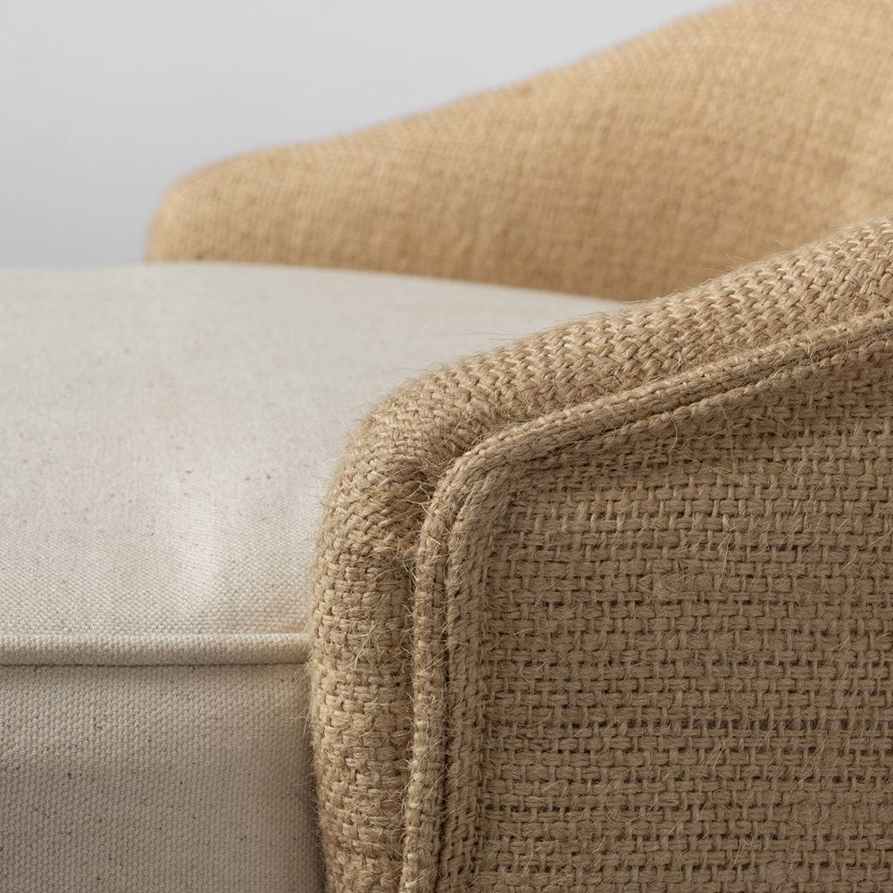 Mercana - Monmouth 24.25" Seat Height Cream/Beige Fabric Seat Brown Wood Frame Counter Stool - 68143 view 6