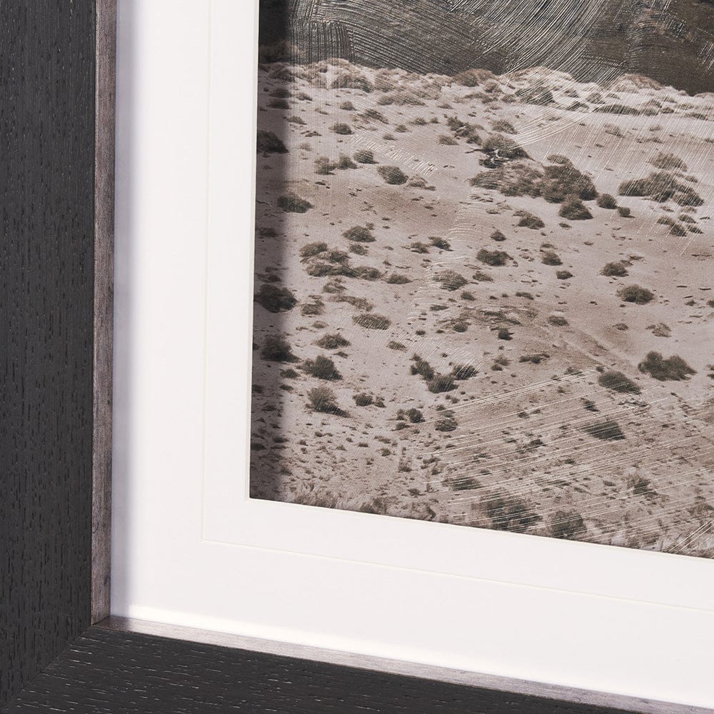 Mercana - Monument Valley II Sepia by Debra Van Swearingen a Hand Embellished Framed Art Print Matted under Gl - 15462 view 5