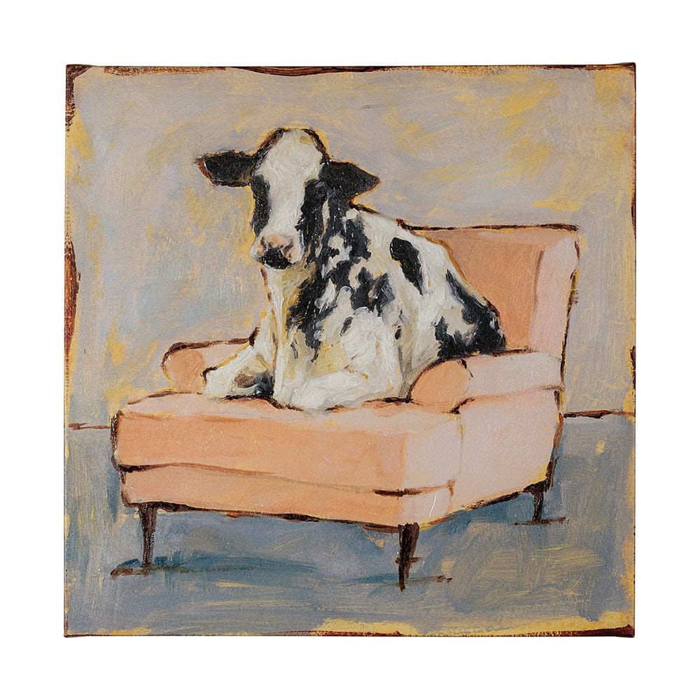 Mercana - Moo-ving II by Ethan Harper a Hand Embellished Textured Canvas - 101847-L view 1