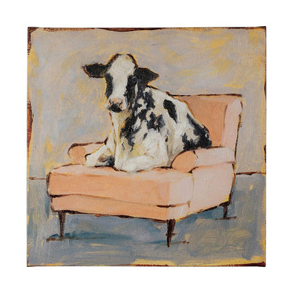 Mercana - Moo-ving II by Ethan Harper a Hand Embellished Textured Canvas - 101847-L view 1