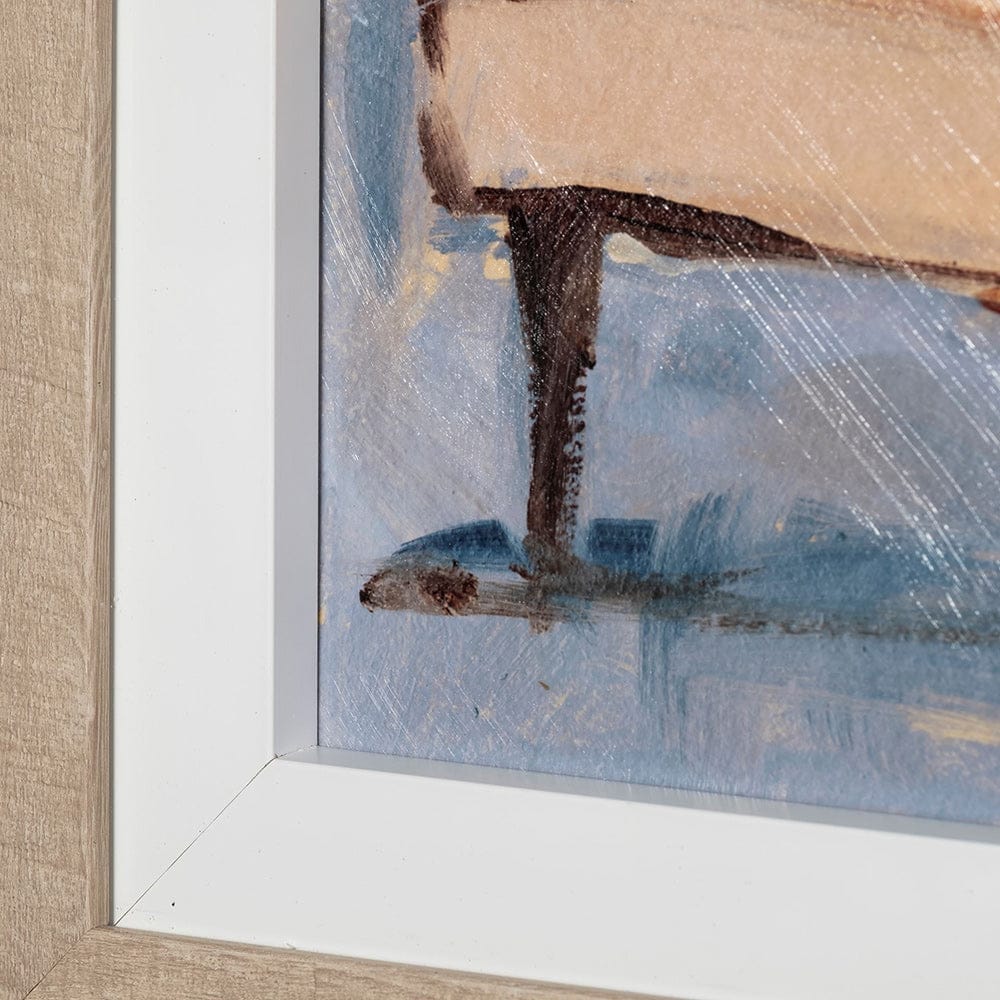 Mercana - Moo-ving In II by Ethan Harper a Hand Embellished Textured Framed Art Print Matted under Glass - 13500 view 5