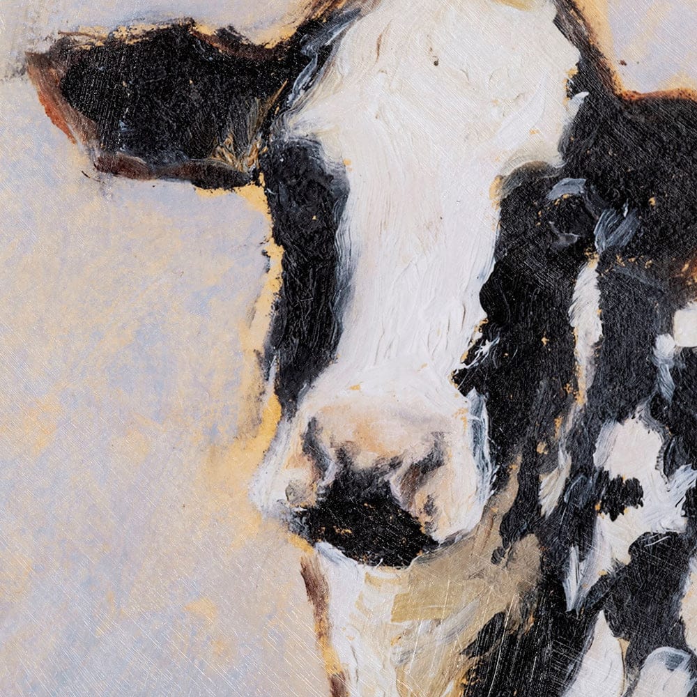 Mercana - Moo-ving In II by Ethan Harper a Hand Embellished Textured Framed Art Print Matted under Glass - 13500 view 6