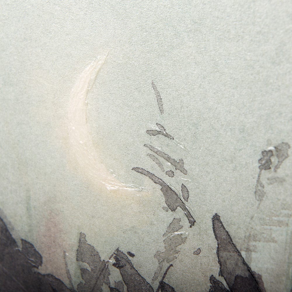 Mercana - Moon Sets, Sun Rises by Mercana Studio a Hand Embellished Textured Framed Art Print - 14040 view 6