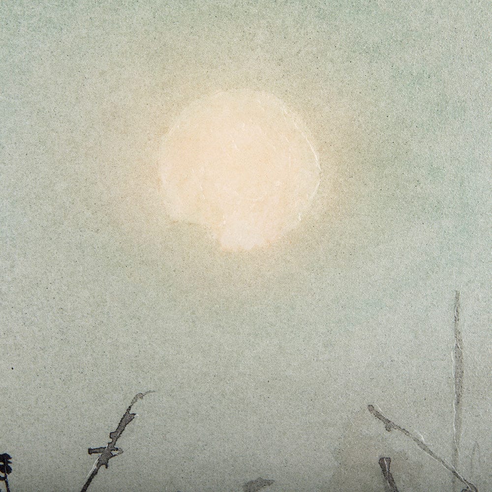 Mercana - Moon Sets, Sun Rises by Mercana Studio a Hand Embellished Textured Framed Art Print - 14040 view 9