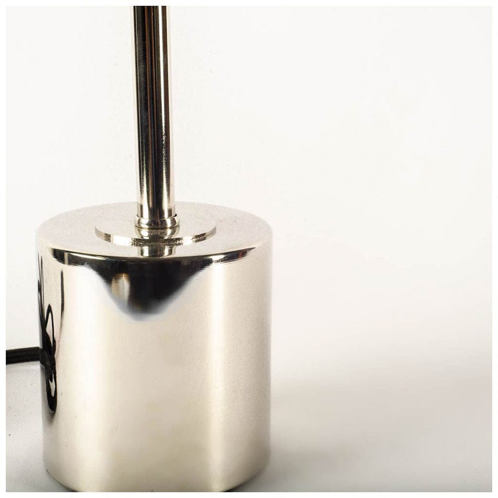 Mercana - Mooney 17.5"H Metallic-Silver Metal Shade-less Table Lamp - 65418_CLOSEOUT view 2