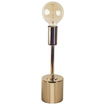 Mercana - Mooney I 17.5"H Metallic-Gold Metal Shade-less Table Lamp - 65417_CLOSEOUT view 1