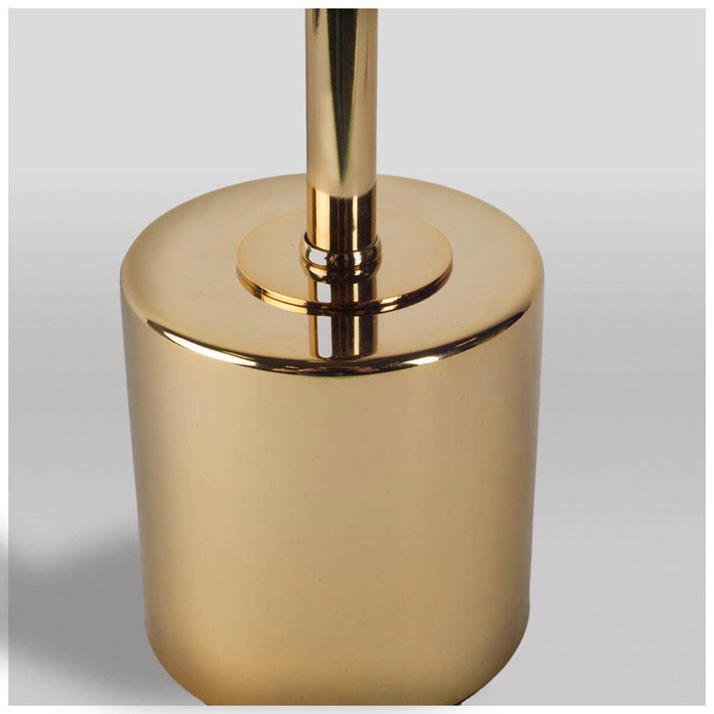 Mercana - Mooney I 17.5"H Metallic-Gold Metal Shade-less Table Lamp - 65417_CLOSEOUT view 2