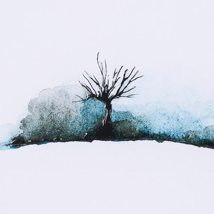 Mercana - Morning Blue I by Mercana Studio a Framed Art Print - 15440 view 7