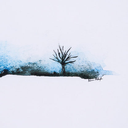 Mercana - Morning Blue II by Mercana Studio a Framed Art Print - 15441 view 7