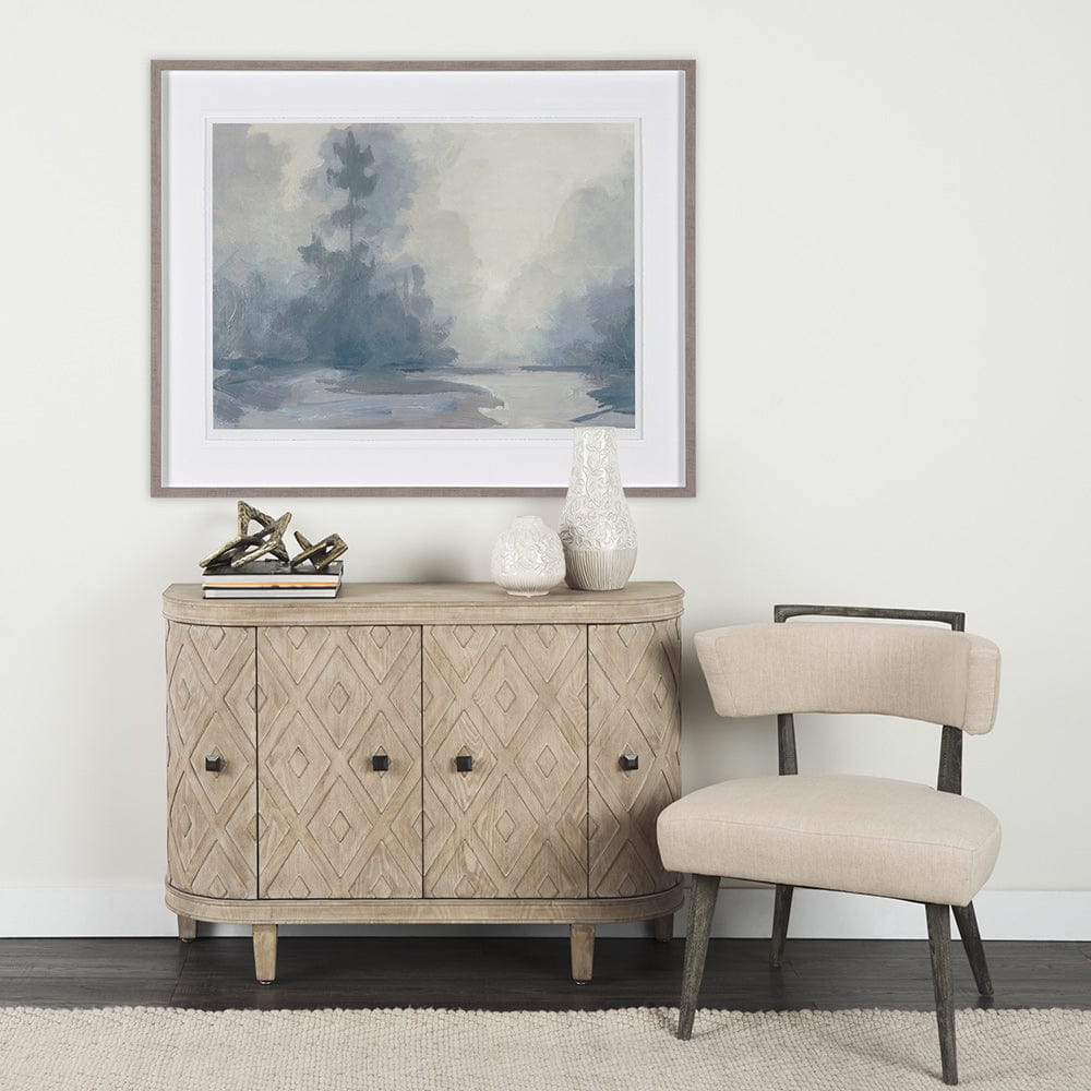 Mercana - Morning Light II by Mercana Studio a Hand Embellished Textured Framed Art Print Matted under Glass - 14964 view 8
