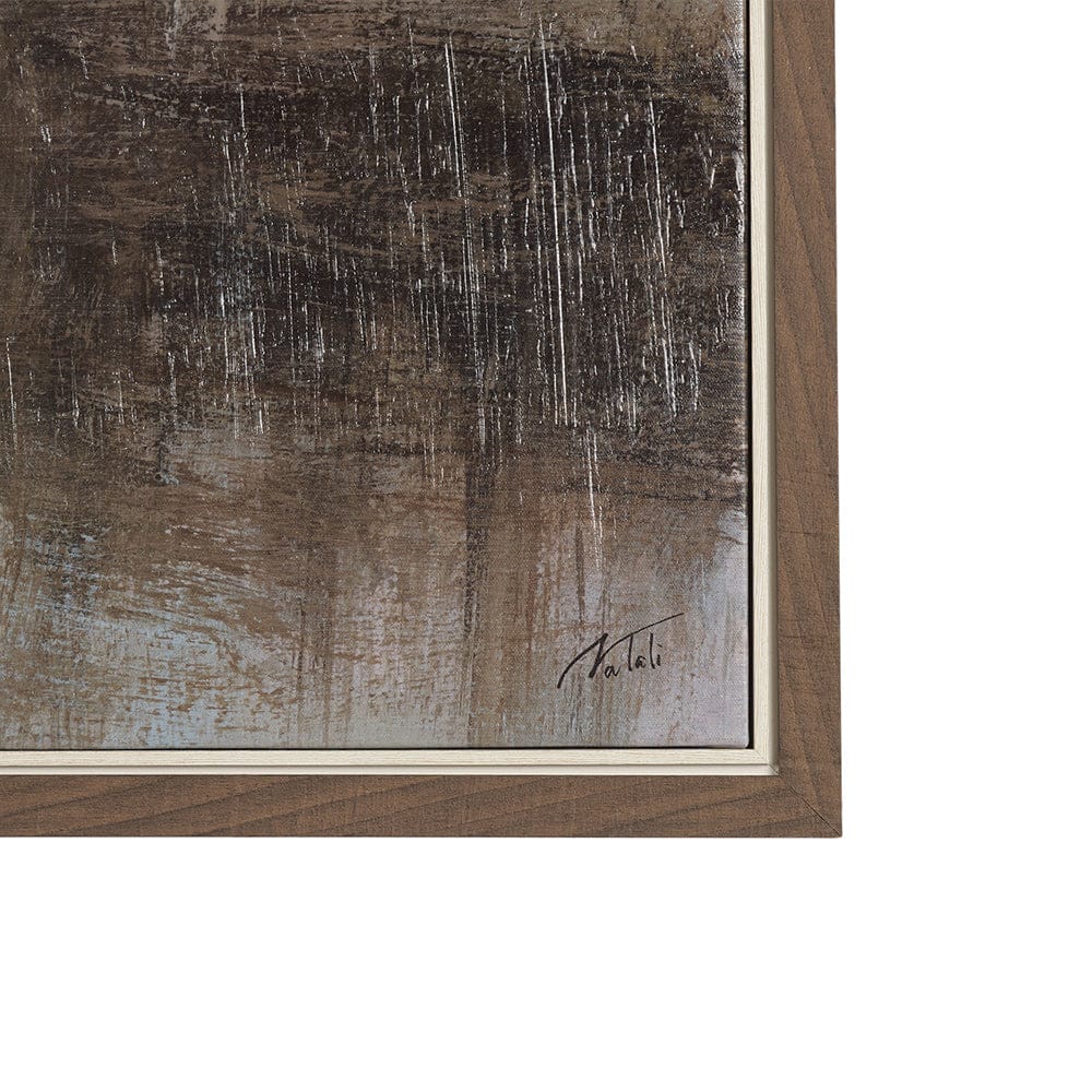 Mercana - Morning Mist by Mercana Studio a Hand Embellished Textured Framed Canvas - 102560-FL view 3