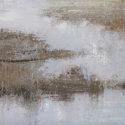 Mercana - Morning Mist by Mercana Studio a Hand Embellished Textured Framed Canvas - 102560-FL view 6