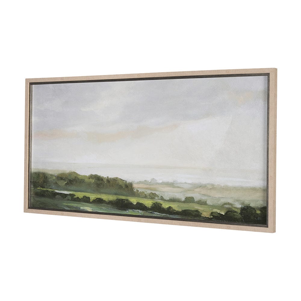 Mercana - Morning Shadows by Mercana Studio a Hand Embellished Textured Framed Art Print - 15348 view 2
